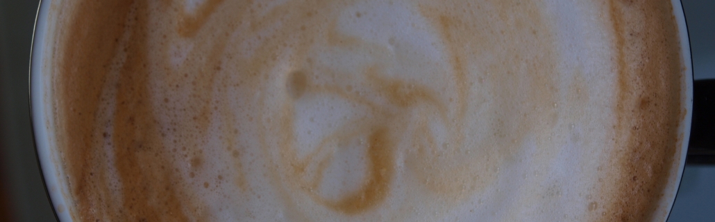 Milchschaum im Cappucchino