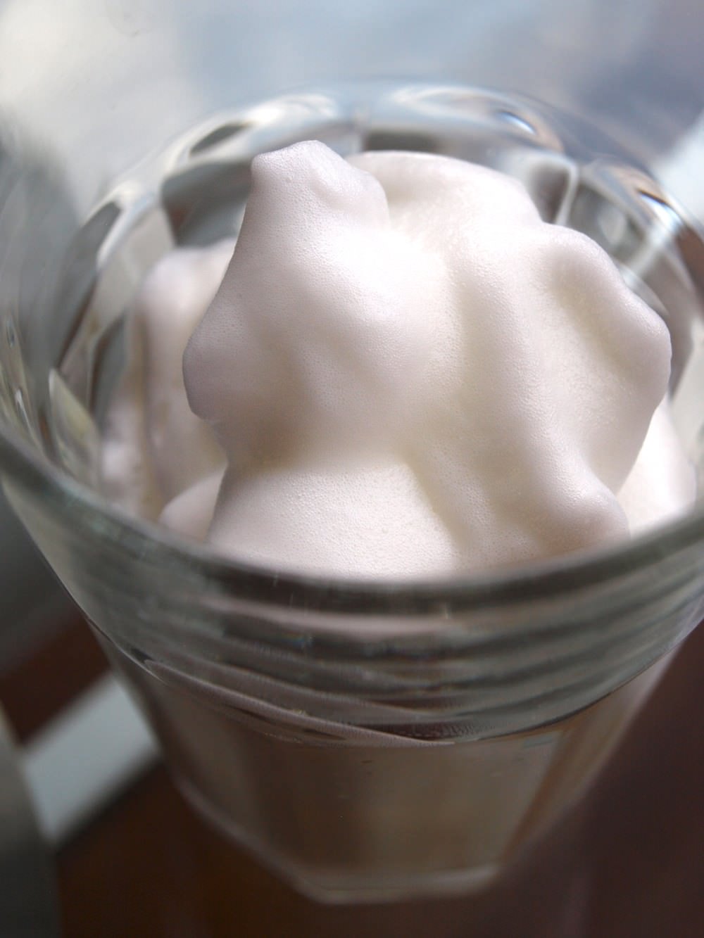 Milchschaum Test