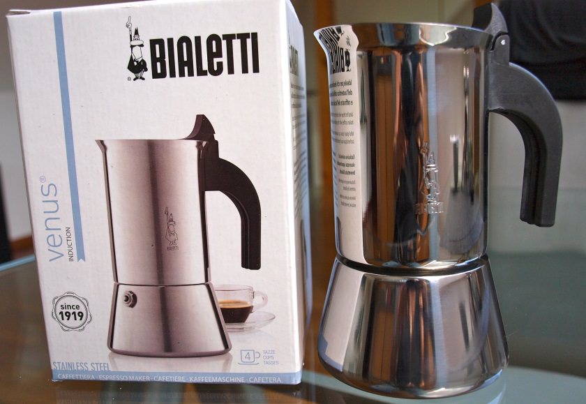 Bialetti Venus frisch ausgepackt